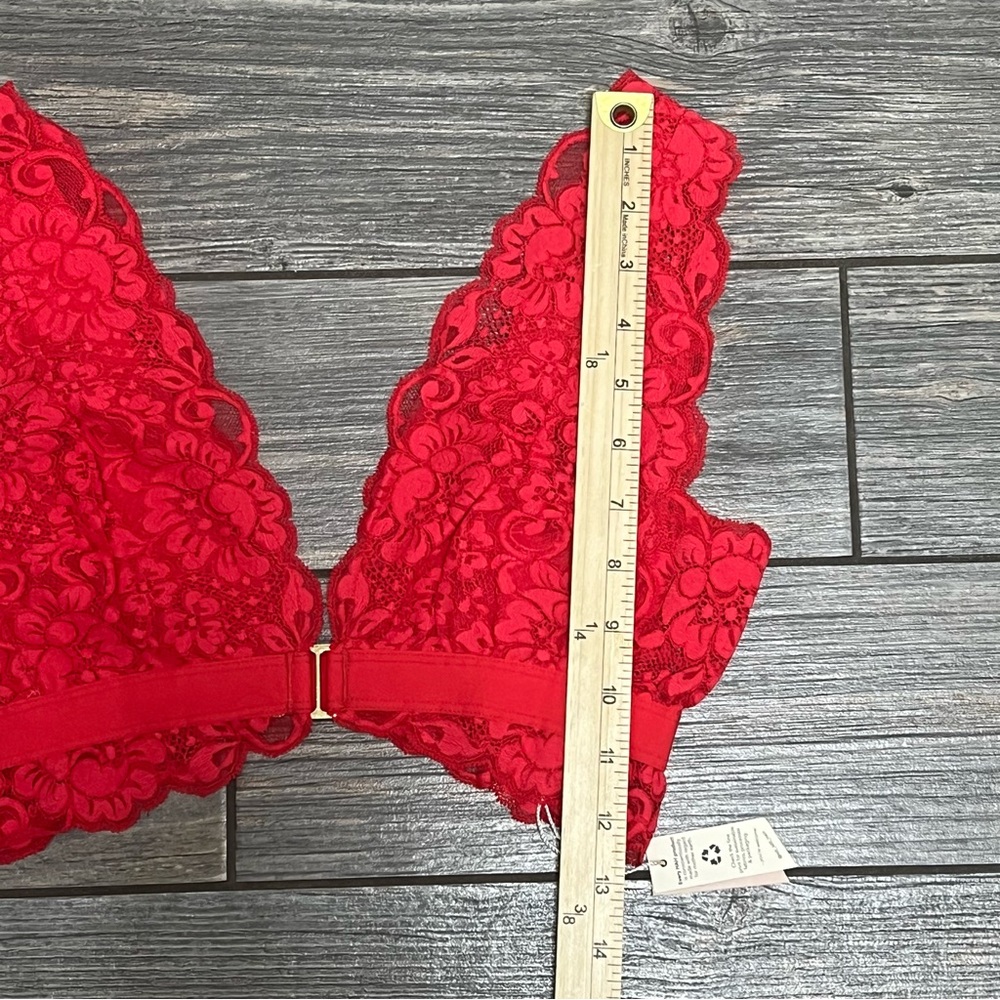 NWT $140 Free People X HAH Got Ur Back Bra Small Spin Me Panties XS Garter SET - Picture 10 of 15